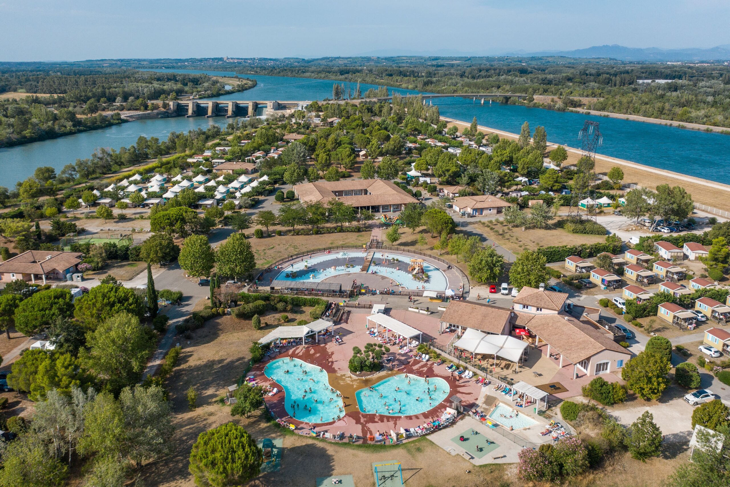 Foto van Camping Sandaya L’Île des Papes