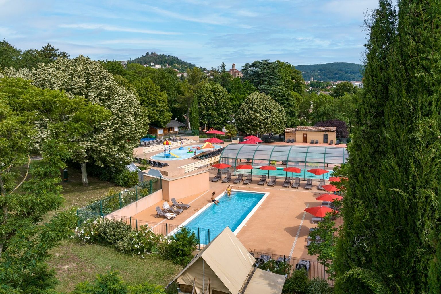 Foto van Camping Sandaya Les Jardins de Privas