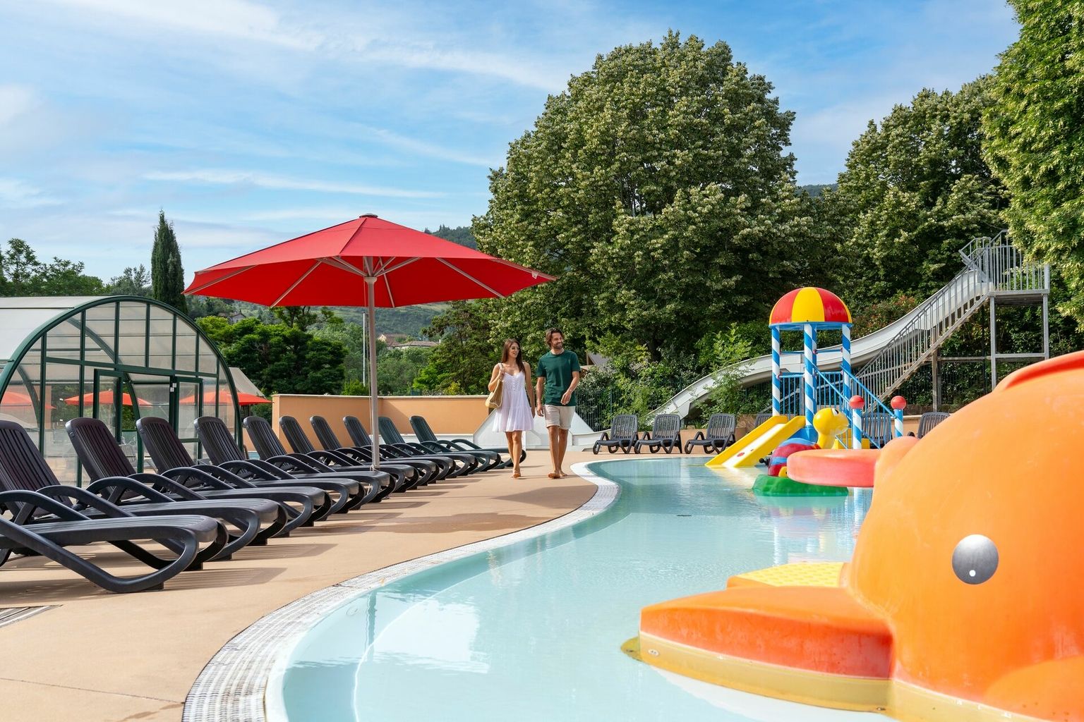 Camping Sandaya Les Jardins de Privas – sfeerbeeld 2